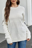 WOMEN A LETTER CASUAL BOYFRIEND SWEATER