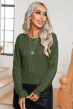 WOMEN WINTER CASUAL LONG SLEEVE KNIT SWEATER