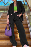 WOMEN SEMI OFFICE WORK BLAZER AND PANTS SET