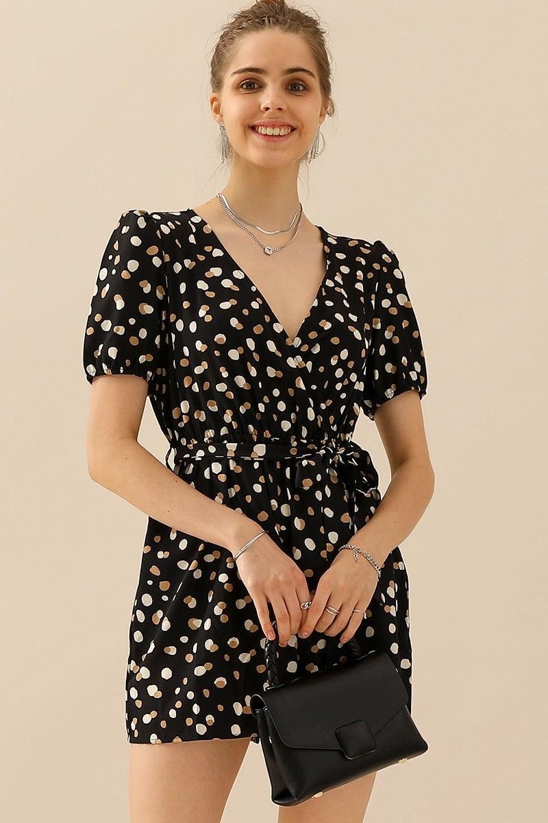 POLKA DOT JUMPSUITS - Doublju