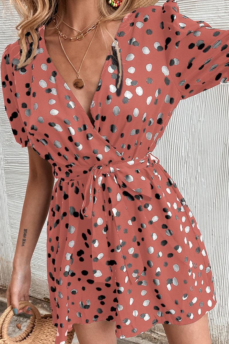 POLKA DOT JUMPSUITS - Doublju