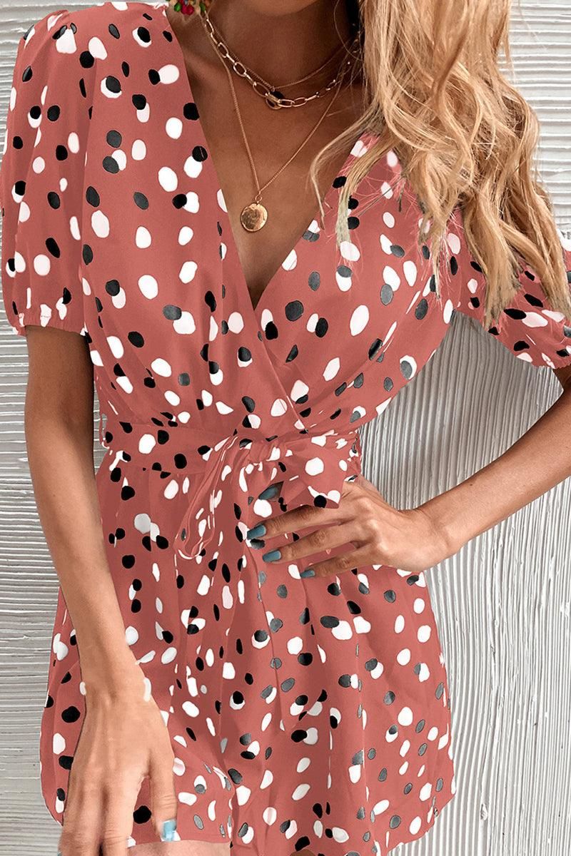 POLKA DOT JUMPSUITS - Doublju