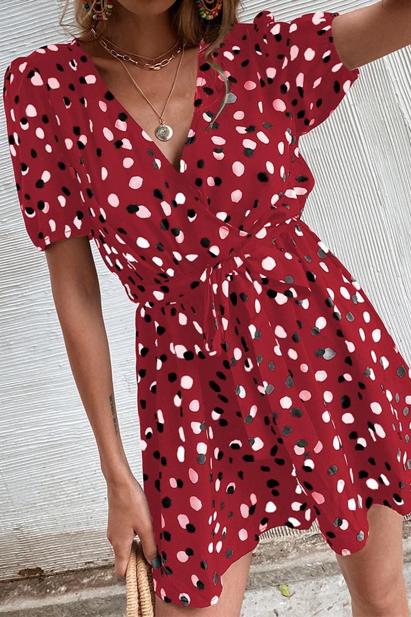 POLKA DOT JUMPSUITS - Doublju