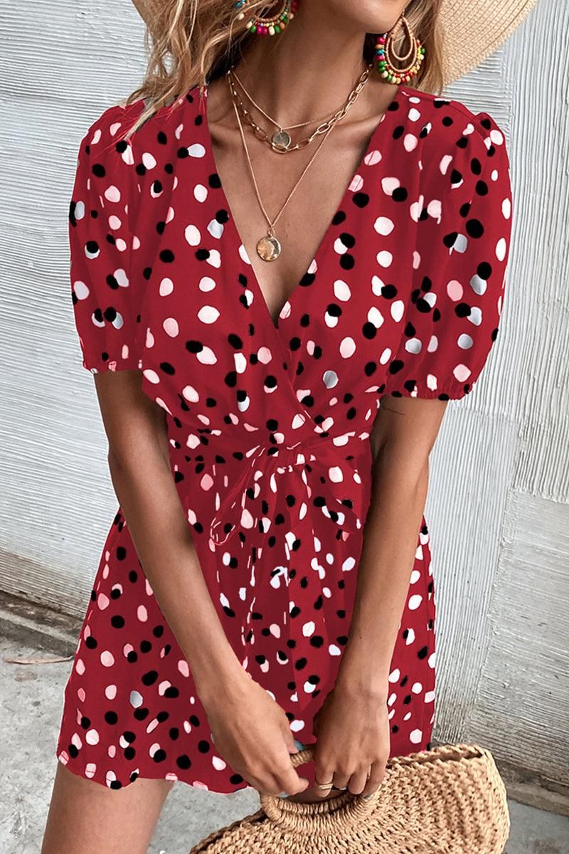 POLKA DOT JUMPSUITS - Doublju