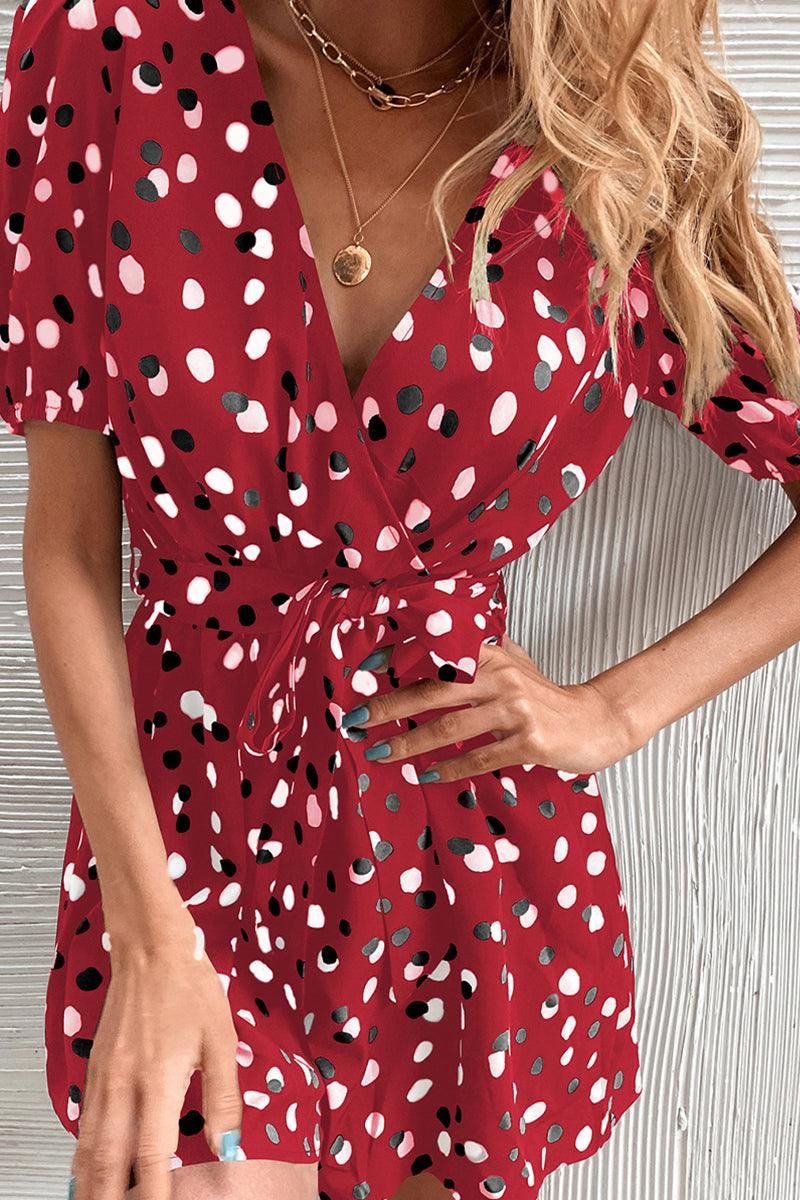 POLKA DOT JUMPSUITS - Doublju