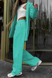 WOMEN OVERSIZED LOOSE FIT BLAZER AND PANTS SET