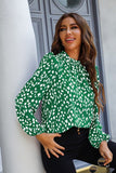 WOME HIGH NECK ANIMAL PRINT RIBBED SLEEVE BLOUSE
100% POLYESTER
SIZE S-M-L
MADE IN CHINA