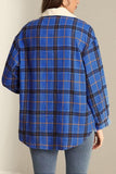 LONG SLEEVE PLAID STREET CASUAL SHIRT - Doublju