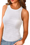 WOMEN SEAMLESS ROUND NECK BASIC TANK TOP