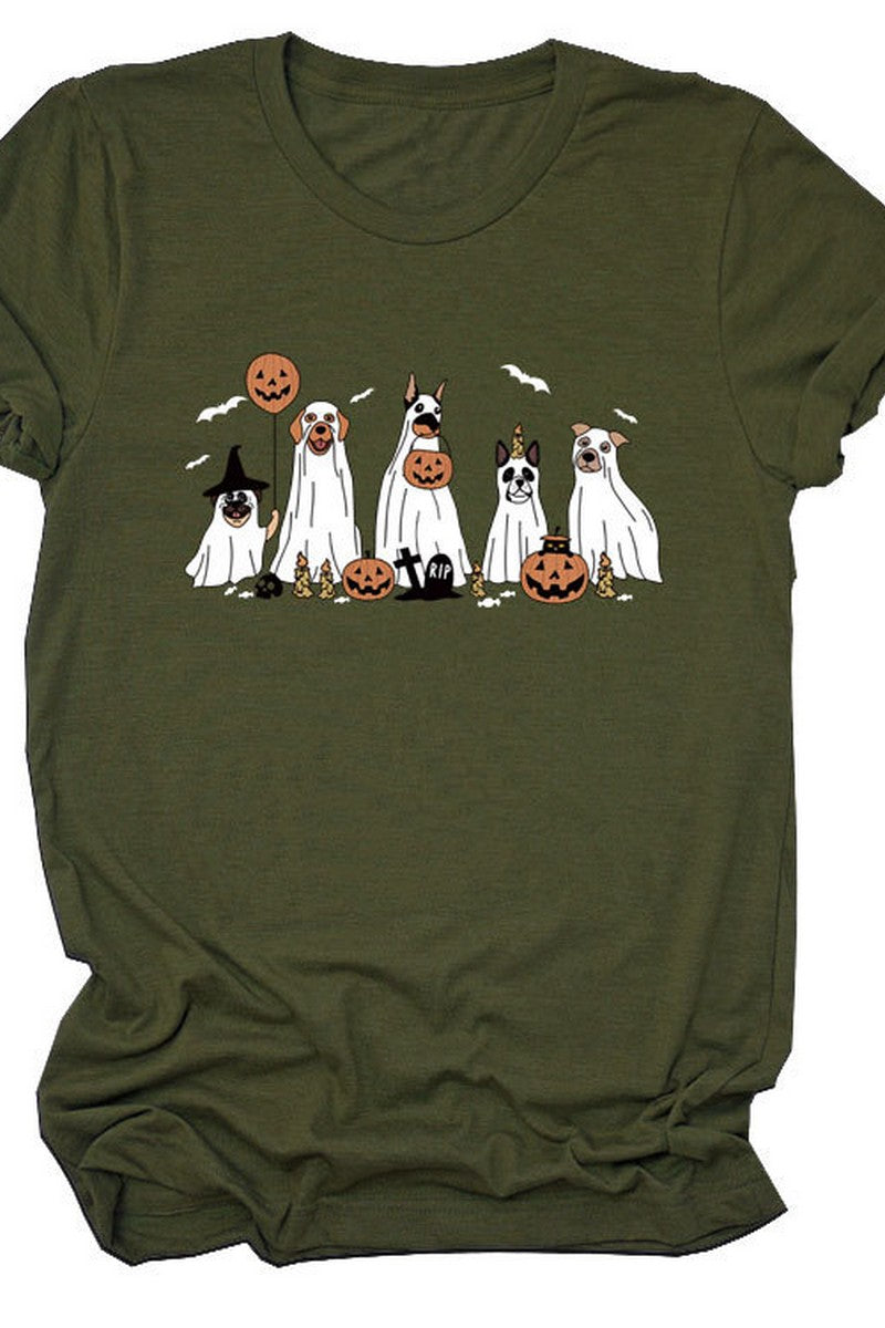 HALLOWEEN FUN CASUAL LOOSE TEE FOR WOMEN