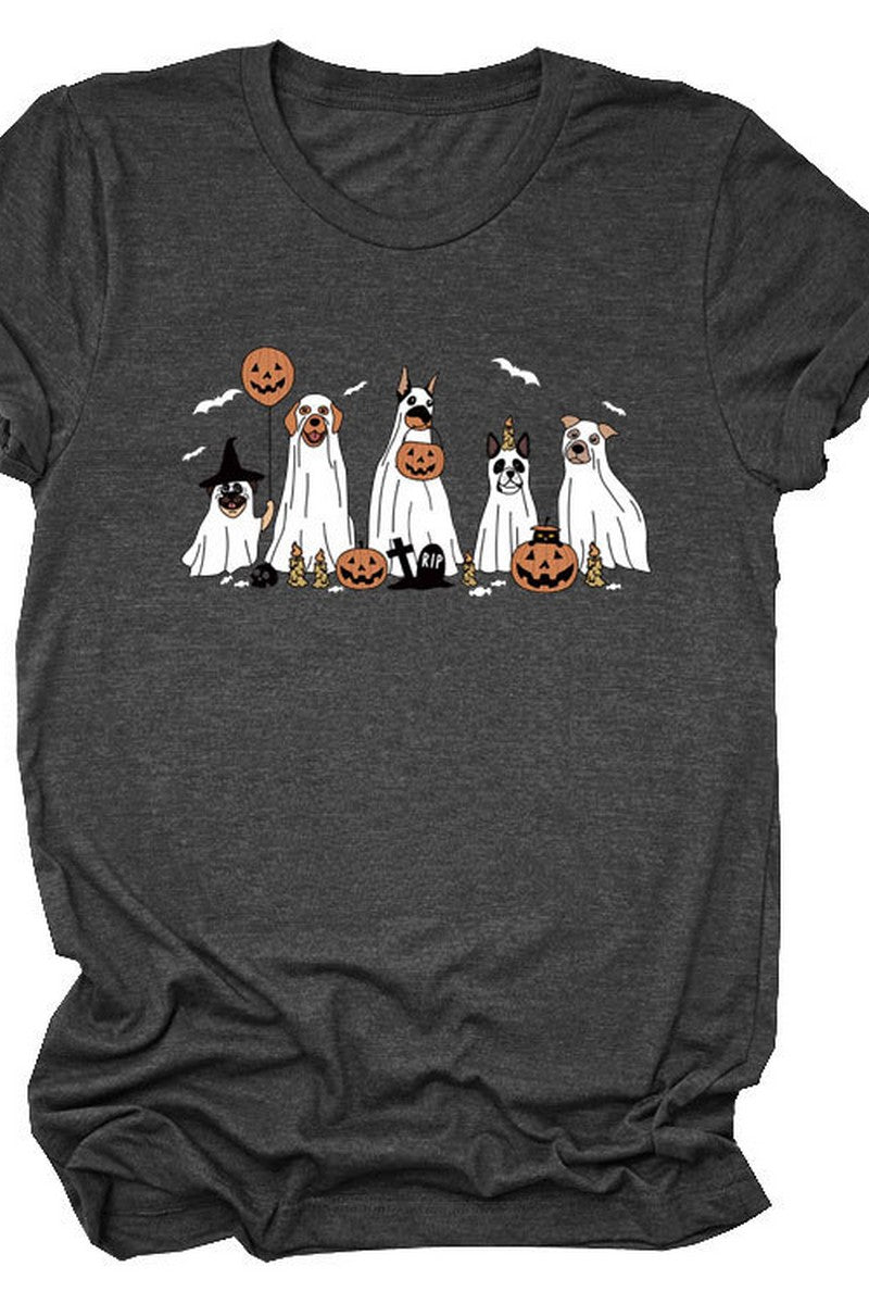 HALLOWEEN FUN CASUAL LOOSE TEE FOR WOMEN