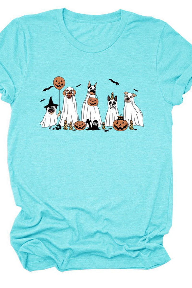 HALLOWEEN FUN CASUAL LOOSE TEE FOR WOMEN