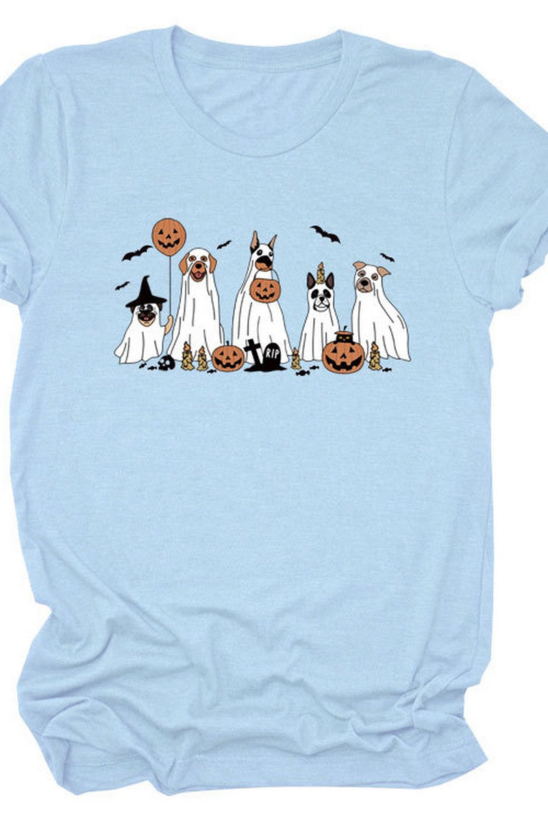 HALLOWEEN FUN CASUAL LOOSE TEE FOR WOMEN