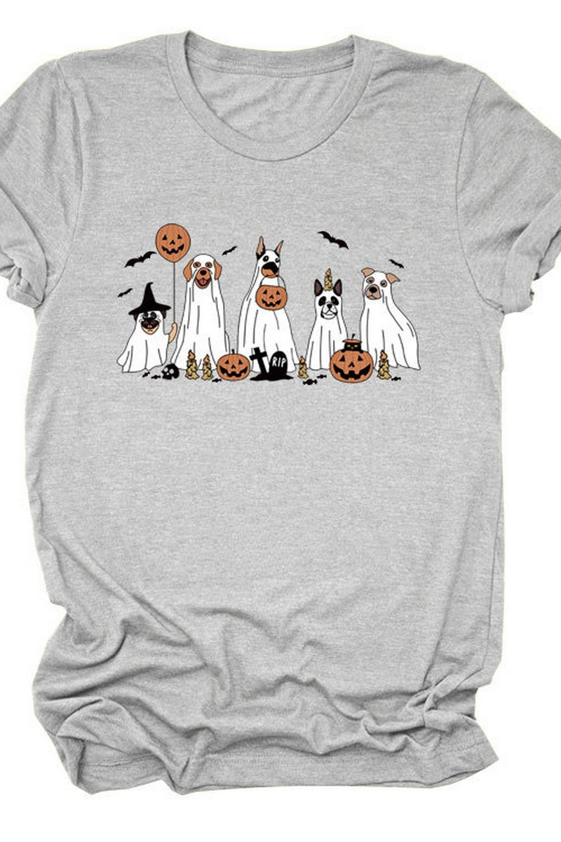 HALLOWEEN FUN CASUAL LOOSE TEE FOR WOMEN