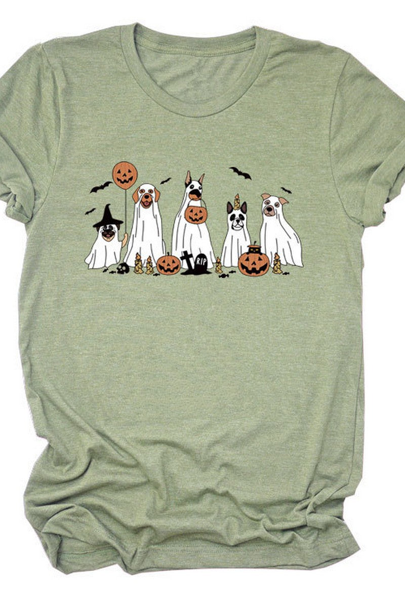 HALLOWEEN FUN CASUAL LOOSE TEE FOR WOMEN