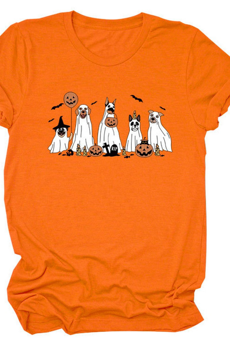 HALLOWEEN FUN CASUAL LOOSE TEE FOR WOMEN