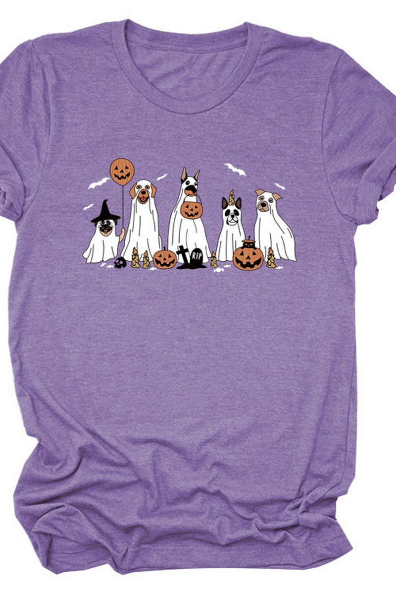 HALLOWEEN FUN CASUAL LOOSE TEE FOR WOMEN