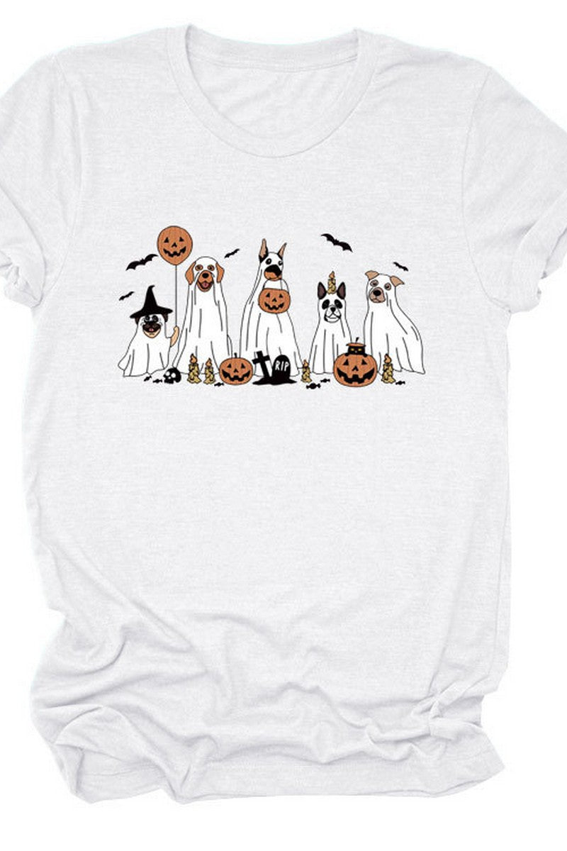 HALLOWEEN FUN CASUAL LOOSE TEE FOR WOMEN