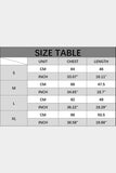 RIBBED HEM CREW NECK KNITTED TANK T SHIRT - Doublju