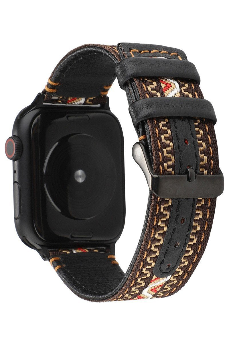 UNIQUE PATTERN LEATHER BAND FOR APPLE WATCH