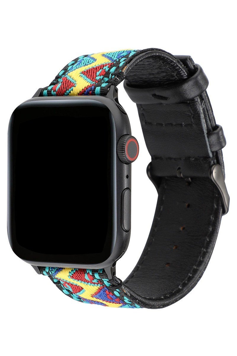 UNIQUE PATTERN LEATHER BAND FOR APPLE WATCH