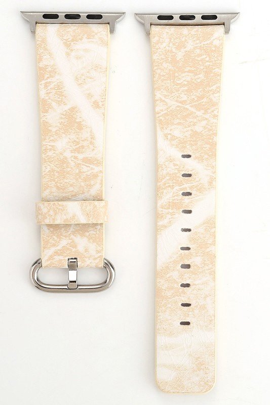 MARBLE PATTERN LEATHER BAND FOR APPLE WATCH