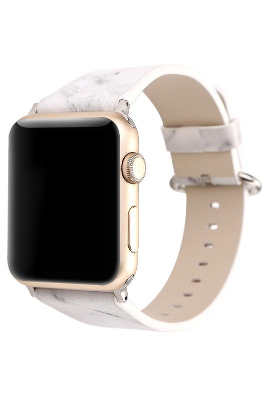 MARBLE PATTERN LEATHER BAND FOR APPLE WATCH