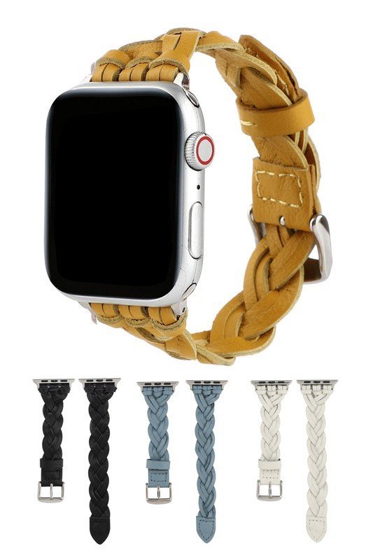 TWIST LEATHER BAND FOR APPLE WATCH