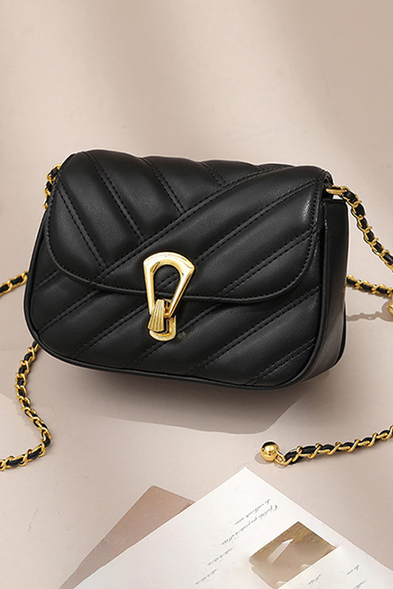 MINI QUILTED FLAP CHAIN SQUARE BAG
