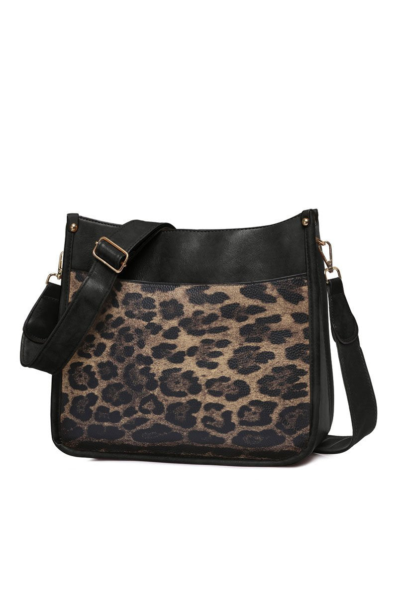 OVAL SHAPE CROSS MESSENGER BAG