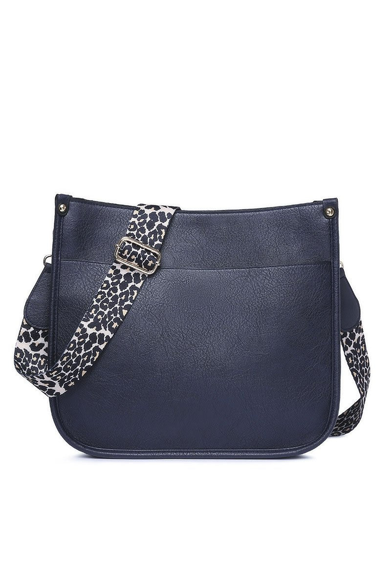 OVAL SHAPE CROSS MESSENGER BAG
