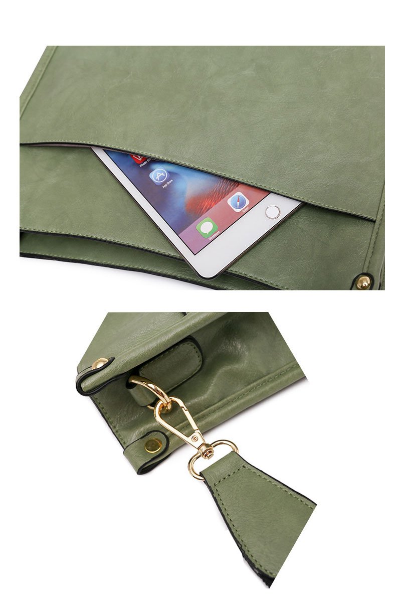 OVAL SHAPE CROSS MESSENGER BAG