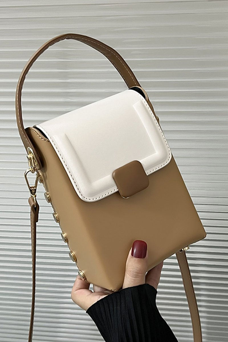 SQUARE BOX PHONE CROSS BAG