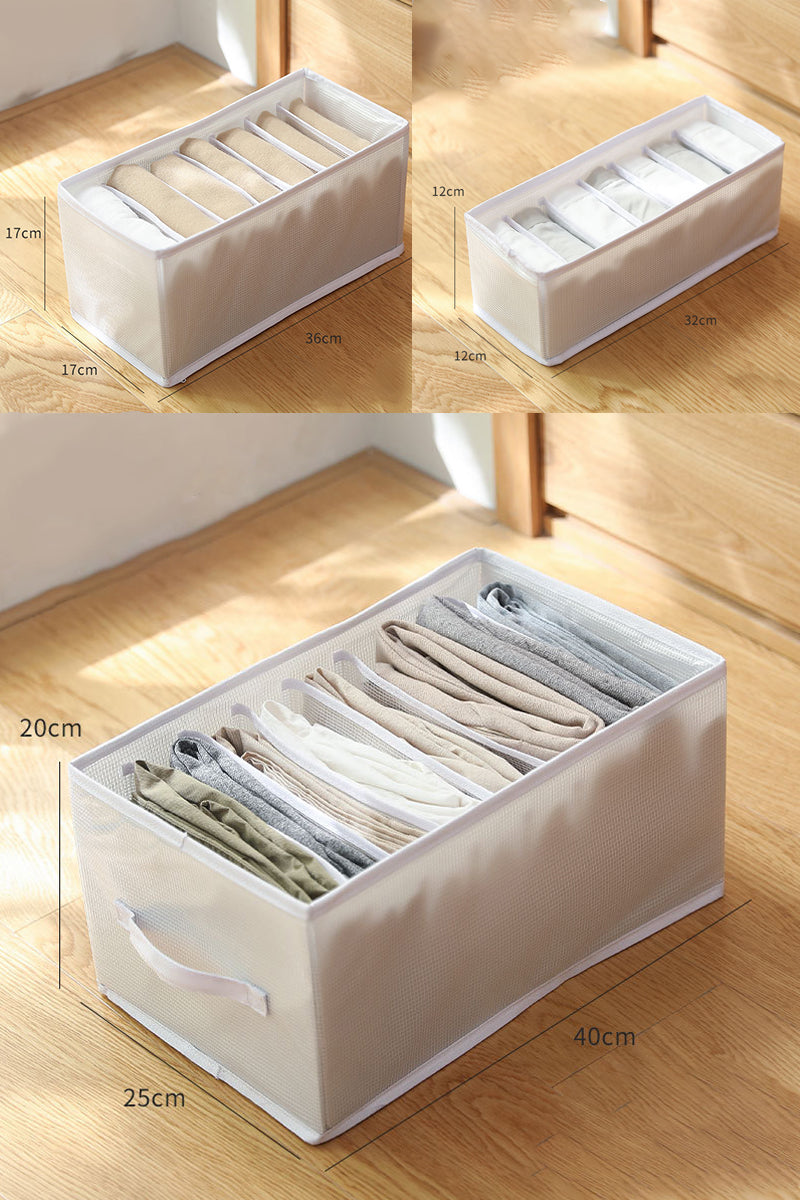 GRID CLOTHES STORAGE BOX FOR HOME