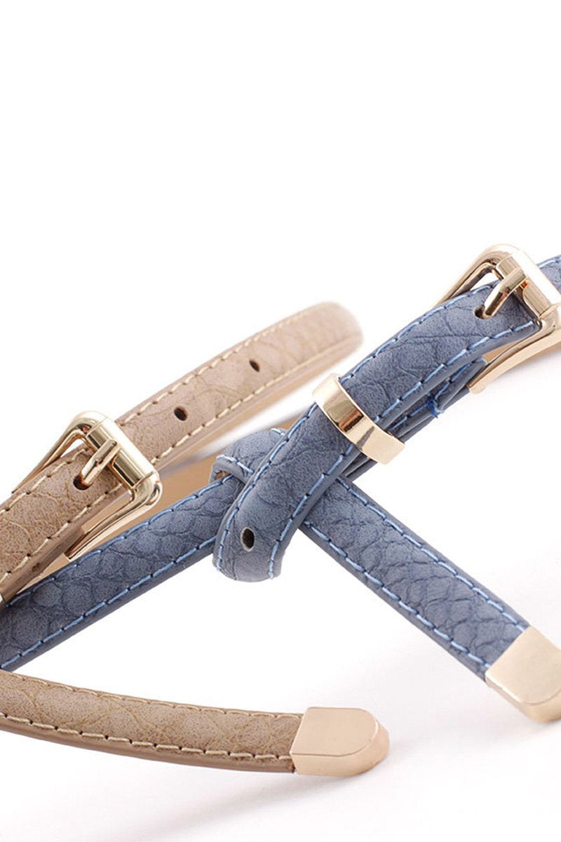 PATTERNED DANDY SLIM BELT