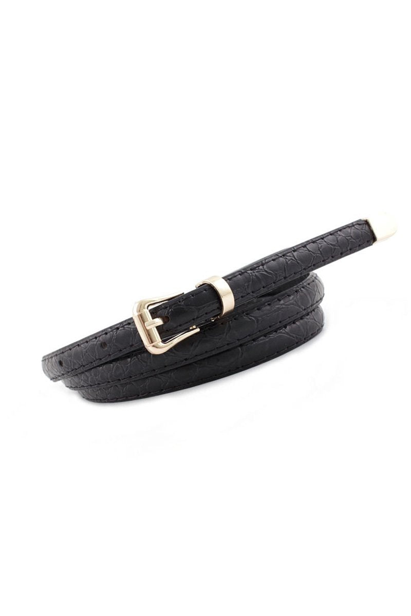 PATTERNED DANDY SLIM BELT