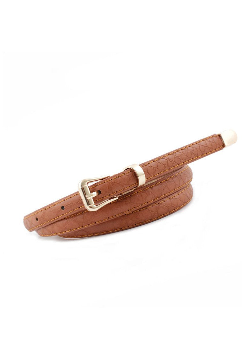 PATTERNED DANDY SLIM BELT