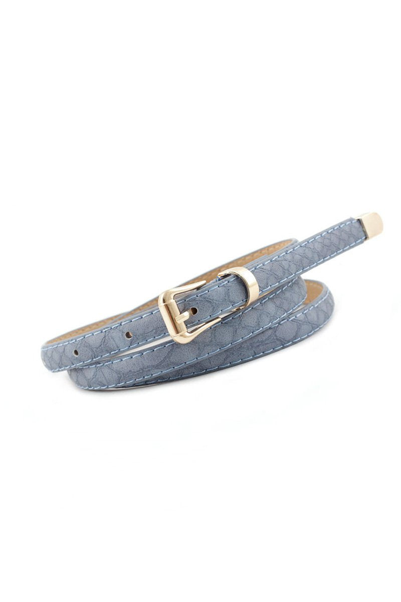 PATTERNED DANDY SLIM BELT