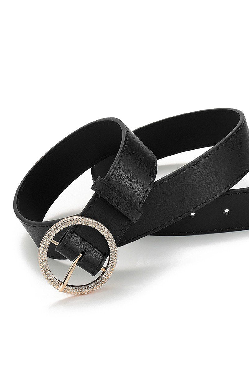 BEADS BUCKLE TRENDY SIMPLE BELT