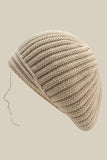 WOMEN SOLID COLOR KNITTED BERET