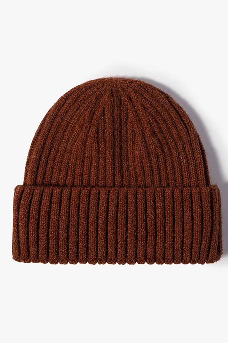 WOMEN RETRO KNIT HAT WITHOUT EAVES