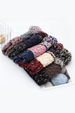 WOMEN COLOR MATCHING KNITTED SOFT HAT WITH BALL
