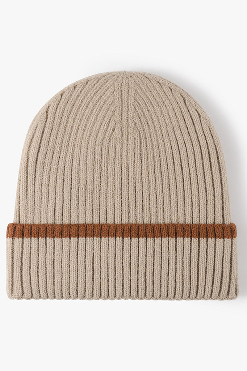 WOMEN AUTUMN AND WINTER SOFT HAT KNITTED HAT