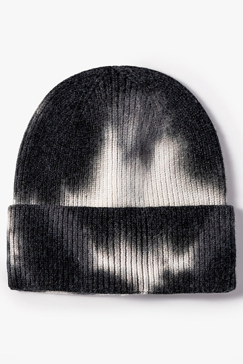 WOMEN WARM TIE-DYED KNITTED THREAD CAP