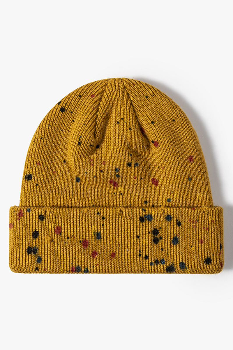 WOMEN WARM CASUAL SEQUINED KNIT CAP