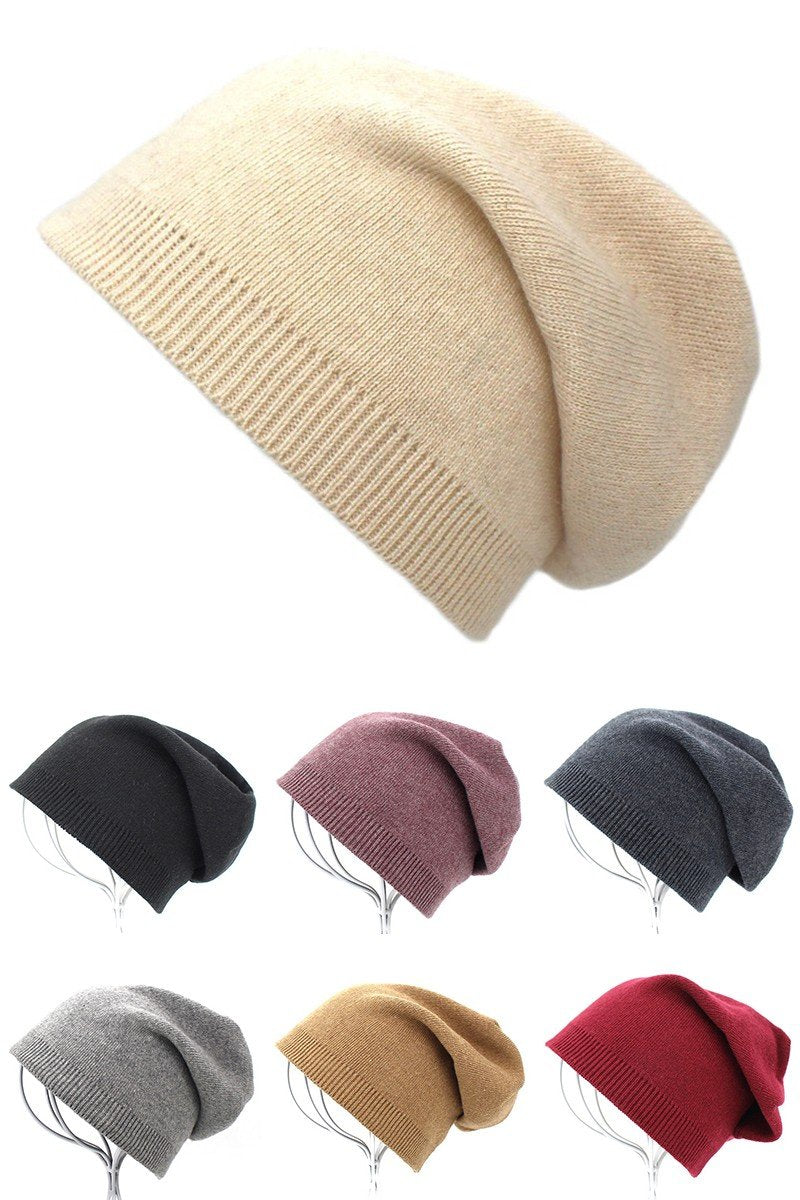 FASHION SLOUCH NAPPING KNIT BEANIE WARM HAT