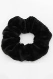 FLUFFY PLEATED SCRUNCHIE HAIR TIE