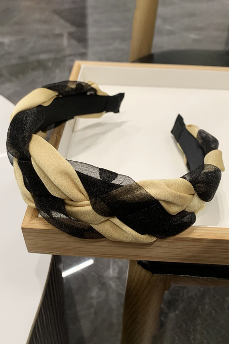 BRAIDED DESIGN HEADBAND