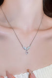 ANGEL WINGS BEADS DROP NECKLACE