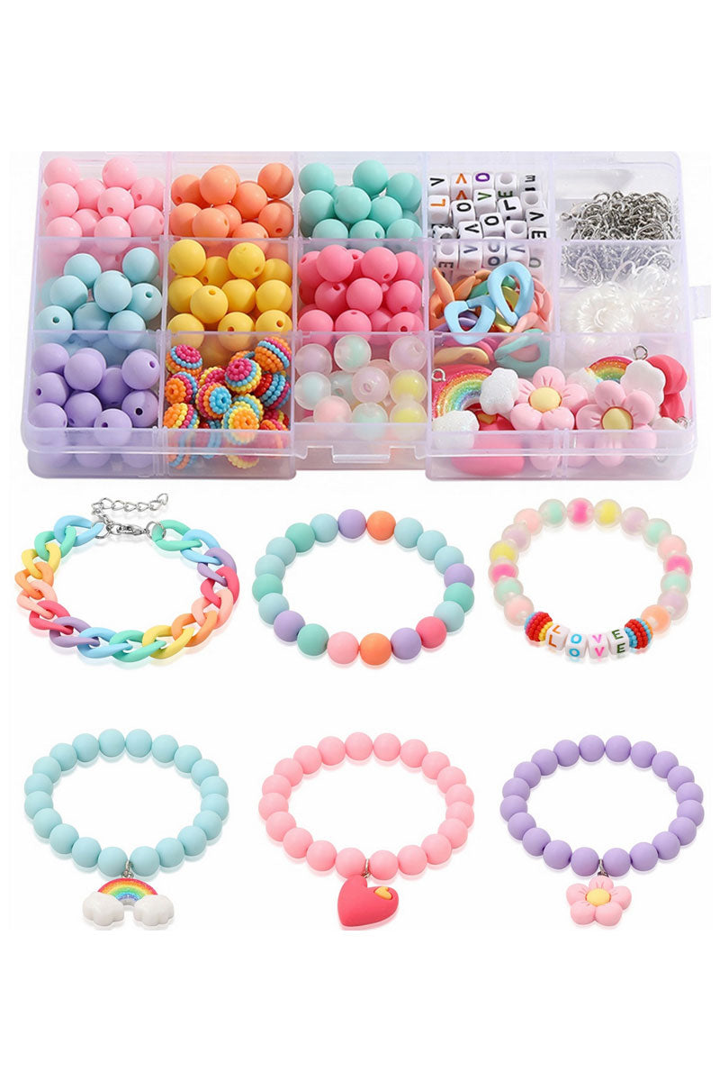 201PCS DIY CHARM BRACELET MAKING KIT, 210PCS PER 1 PACK